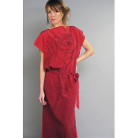 5-in-1 Tunic Red Rose